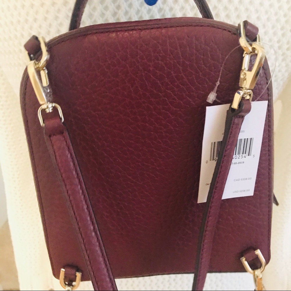 Mini Caden Carter cherrywood backpack kate spade - Picture 5 of 8